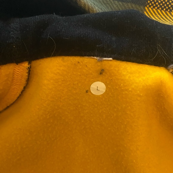 Vintage y2k men’s Lululemon scuba hoodie plaid - Picture 9 of 10